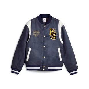 Kurtka męska Puma X STAPLE VARSITY granatowa 62220316 - Kurtki męskie - miniaturka - grafika 1