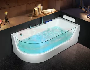 Wanna z hydromasażem CL-3132 prostokątna - Wanny z hydromasażem - miniaturka - grafika 1