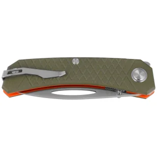 Nóż składany Real Steel Akuma OD Green G10, Satin K110 by Ivan D. Braginets (9112) - Noże - miniaturka - grafika 7