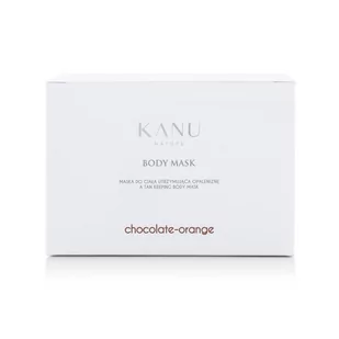 Kanu Nature Nature Body Mask Tan Keeping Orange with Chocolate 200 ml - Balsamy i kremy do ciała - miniaturka - grafika 1