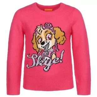 Psi Patrol Skye Różowy sweter dziewczęcy, ciepły 7-8 lat 128 cm - Moda i Uroda OUTLET - miniaturka - grafika 1