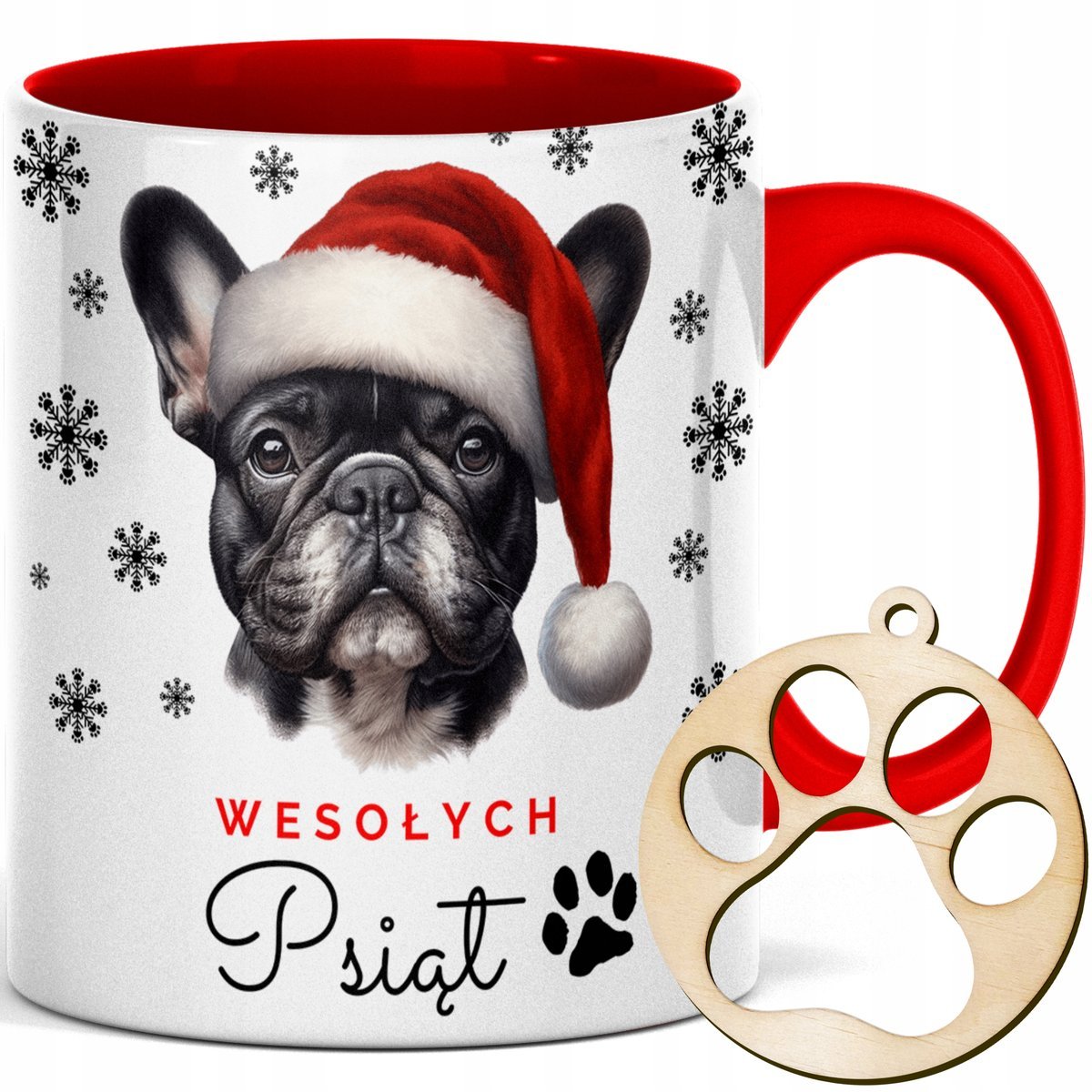 KUBEK Z IMIENIEM BOMBKA PIES PIESEK Z PIESKIEM Z PSEM DLA DZIECKA buldog