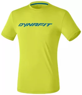 Koszulka Dynafit TRAVERSE 2 M S/S TEE - lime punch - Koszulki sportowe męskie - miniaturka - grafika 1