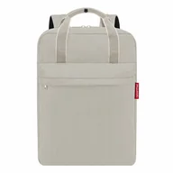 Plecaki - reisenthel Allday Plecak 39 cm komora na laptopa herringbone sand - miniaturka - grafika 1