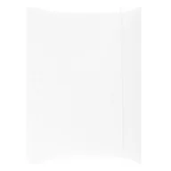 Teczki i skoroszyty - OFFICE PRODUCTS Teczka z gumką A4 - biała - miniaturka - grafika 1