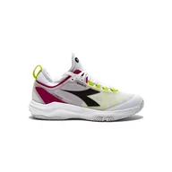 Buty sportowe damskie - Buty tenisowe damskie DIADORA SPEED BLUSHIELD FLY 4 + W CLAY - miniaturka - grafika 1