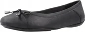 Baleriny - Geox Charlene Baleriny Damskie Czarne Wsuwane Damskie 38 J1A - miniaturka - grafika 1