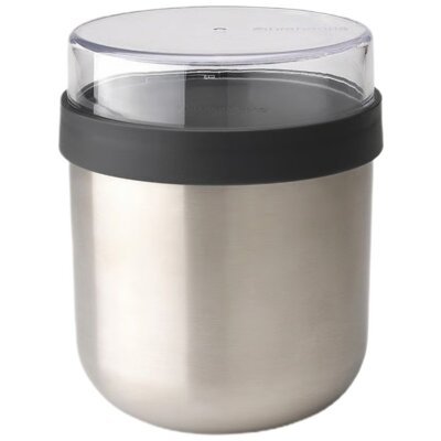 Pojemnik na żywność BRABANTIA Make & Take 228780 0.5L Dark Grey
