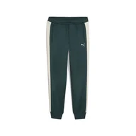 Spodnie męskie - Męskie Spodnie PUMA T7 ALWAYS ON TRACK PANTS DK CL 62958875 – Zielony - miniaturka - grafika 1