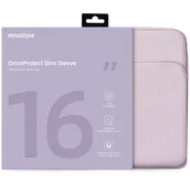 Torby na laptopy - INNOSTYLE TORBA NA LAPTOPA 16" WODOODPORNA ETUI OMNIPROTECT SLIM FIOLETOWA - miniaturka - grafika 1