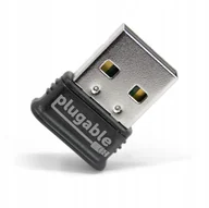 Adaptery i przejściówki - Plugable Technologies mikrosteckadapter USB Bluetooth 4.0 Low Energy (kompatybilne z Windows 7, 8, 8.1, 10; Classic Bluetooth kompatybilny z uchwytem i Linux) USB-BT4LE - miniaturka - grafika 1