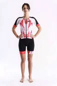 Bielizna sportowa męska - ZEROD Strój triathlonowy damski RACER TT SUIT pink vivacity - miniaturka - grafika 1