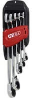 Zestawy narzędziowe - KS Tools 503.5905 grzechotka zestaw kluczy płasko-oczkowych, 5-częściowy, z funkcją maulratschen, R/L 503.5905 - miniaturka - grafika 1
