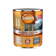 Lakiery do drewna - Lakierobejca do drewna Sadolin Extra ciemny szary 5L - miniaturka - grafika 1