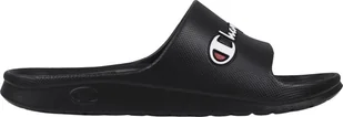 Klapki męskie Champion Cabana Slide czarne S22413 KK001 44 - Klapki i japonki męskie - miniaturka - grafika 1