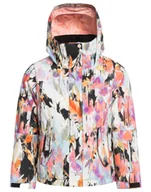 Kurtki narciarskie - Roxy, Kurtka Narciarska Dla Dziewcząt, Jetty Girl ERGTJ03137, różnokolorowy, Rozmiar 12 - miniaturka - grafika 1