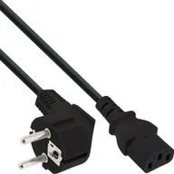 Kable miedziane - 25er Bulk-Pack InLine® Kabel sieciowy, styk uziemiający zgodny z testem IEC. C13, 2,5 m - miniaturka - grafika 1