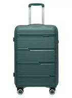 Walizki - Walizka średnia Puccini Casablanca - zielony - miniaturka - grafika 1