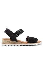 Espadryle damskie - Skechers Espadryle BOBS Adobe Princess 113541/BLK Czarny - miniaturka - grafika 1