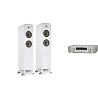 Zestawy stereo - MARANTZ NR1200 S + POLK AUDIO S55E białe - miniaturka - grafika 1