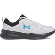 Buty sportowe męskie - Męskie buty treningowe Under Armour UA Charged Edge - białe - miniaturka - grafika 1