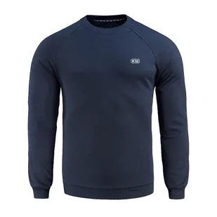 M-Tac - Bluza Wojskowa Cotton Sweatshirt - Dark Navy Blue - 20089015 - Odzież taktyczna i umundurowanie - miniaturka - grafika 2