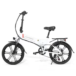 Samebike 20LVXD30-II Biały - Rowery elektryczne - miniaturka - grafika 2