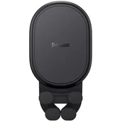 Uchwyty samochodowe do telefonów - Uchwyt na telefon BASEUS SUWX030001 z ładowarką indukcyjną 15W Czarny - miniaturka - grafika 1