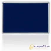 Tablice i flipcharty - TABLICA TEKSTYLNA 120 X 180 CM RAMA OFFICEBOARD, NIEBIESKI - miniaturka - grafika 1