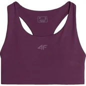 Biustonosze - Biustonosz sportowy damski USBAF152 4F - miniaturka - grafika 1