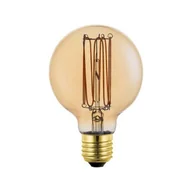 Żarówki LED - Goldlux Żarówka LED DECO VINTAGE AMBER G80 E27 4W 1800K 300lm - miniaturka - grafika 1