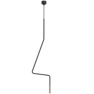 Lampy sufitowe - Zwieszana lampa no. Vi 5139 Shilo minimalistyczny punktowa czarna - miniaturka - grafika 1