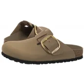 Klapki i japonki damskie - Klapki Boston Big Buckle Tabacco Brown 1030425 (BK316-b) Birkenstock - miniaturka - grafika 1