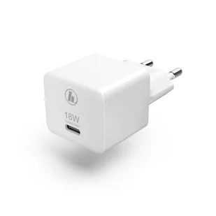 Hama Ładowarka sieciowa QC/PD USB-C 18W Biały 188350 - Ładowarki do telefonów - miniaturka - grafika 1