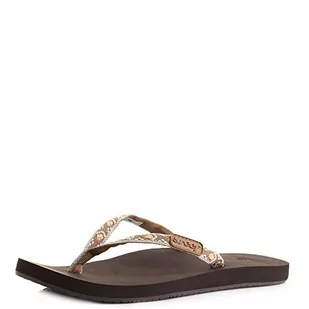 Reef Ginger sandały damskie, brązowy - Braun Brown Peach - 35 EU - Sandały damskie - miniaturka - grafika 1