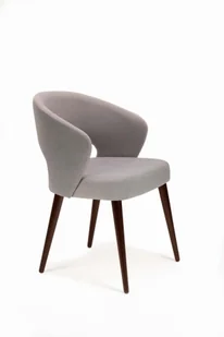 Mirek 6 krzesło tapicerowane tkanina do wyboru nogi ciemny orzech - Krzesła - miniaturka - grafika 1