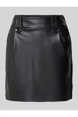 Spódnice - Spódnica mini z kieszeniami z imitacji skóry model BINA - Only - miniaturka - grafika 1