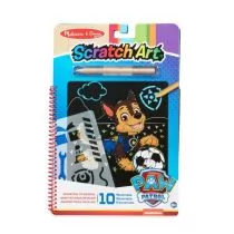 Scratch Art Psi Patrol Pościg - Melissa & Doug - Zabawki kreatywne - miniaturka - grafika 1
