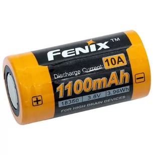Fenix - Akumulator Li-ion 18350 1100 mAh 3,6V - ARB-L18-1100P - Latarki - akcesoria - miniaturka - grafika 2