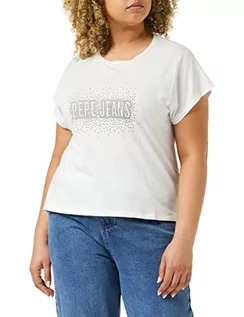 Koszulki i topy damskie - Pepe Jeans Koszulka damska Bon, Biały (biały), L - grafika 1