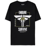 Gadżety dla graczy - Koszulka DIFUZED The Last Of Us - Endure and Survive ( 2XL) Czarny - miniaturka - grafika 1