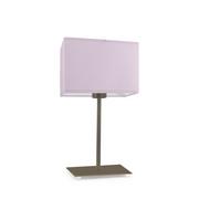Lampy stojące - Lampka nocna LYSNE Amalfi, 60 W, E27, jasnofioletowa/złota, 40x20 cm - miniaturka - grafika 1