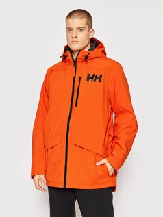 Kurtki i kamizelki sportowe męskie - Helly Hansen Parka Automne Actif 2 53325 Pomarańczowy Regular Fit - grafika 1