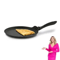Patelnie - Nieprzywierająca PATELNIA DO NALEŚNIKÓW patelnia INDUKCJA GAZ 24 cm Pollo Konighoffer - miniaturka - grafika 1