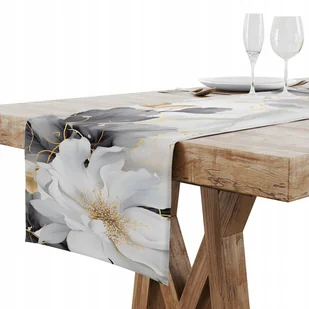 BIEŻNIK OBRUS NA STÓŁ MATOWY GŁADKI 40x180 PASTELOWA MAGNOLIA KWIAT 006 - Obrusy i serwetki BIEŻNIK OBRUS NA STÓŁ MATOWY GŁADKI 40x180 PASTELOWA MAGNOLIA KWIAT 006 - Obrusy i serwetki - miniaturka - grafika 1