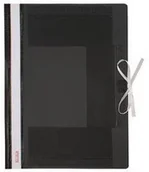 Teczki i skoroszyty - Biurfol Teczka wiązana A4 TW-01 (25 sztuk) Czarna - miniaturka - grafika 1