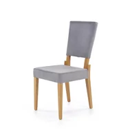 Krzesła - Krzesło Drewniane Sorbus Popiel / Dąb Miodowy Halmar - miniaturka - grafika 1