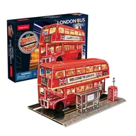 Puzzle - Puzzle 3D - Londyński Autobus [Puzzle] - miniaturka - grafika 1