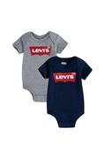 Body dla niemowląt - Levi's Body niemowlęce (2-PACK) kolor granatowy - miniaturka - grafika 1