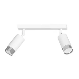 Emibig HIRO 2 WH/CHROME 962/2 lampa sufitowa 2x30W/GU10 IP20 962/2 - Lampy sufitowe - miniaturka - grafika 1